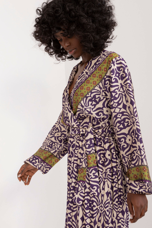 Šaty-DHJ-SK-16656.13X-tmavě fialové