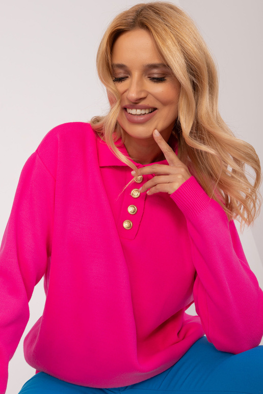 Svetr-BA-SW-1493.43-fluo růžový