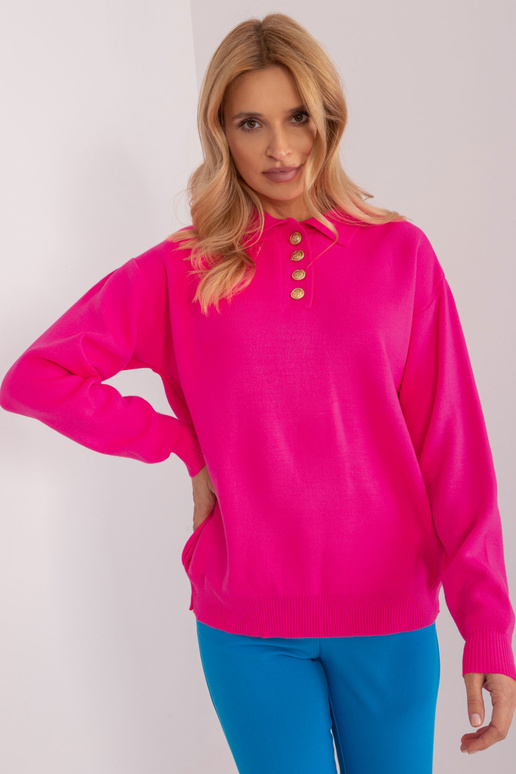 Svetr-BA-SW-1493.43-fluo růžový
