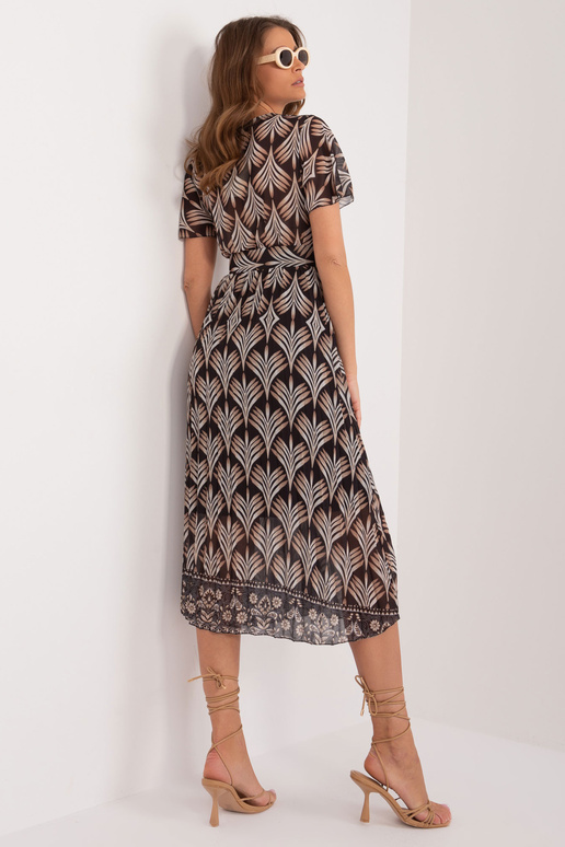 Šaty-DHJ-SK-11331-7,71-černo-béžové