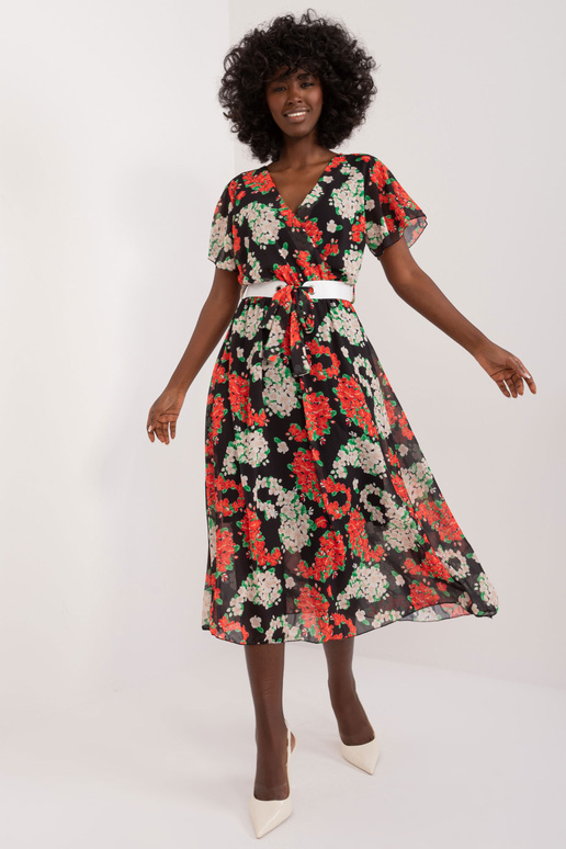 Šaty-DHJ-SK-17258.01-černo-červené