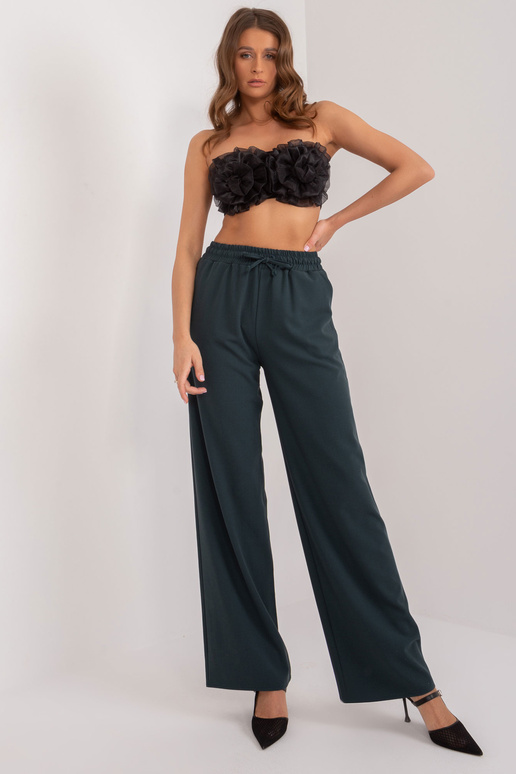 Kalhoty-LK-SP-509616.54-tmavě zelené