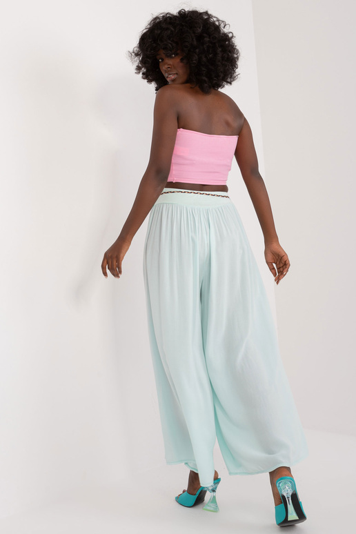 Kalhoty-TW-SP-BI-81733.14- Mátová barva