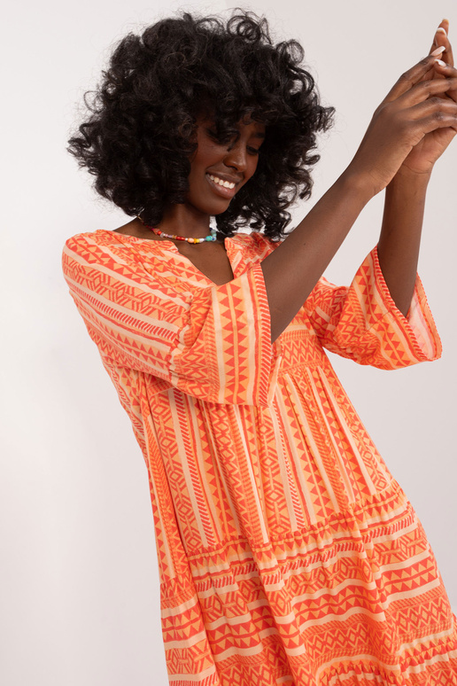 Šaty-D73771M30214L-oranžové