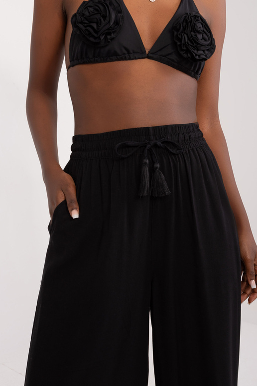 Kalhoty - D73761M62237E - černé