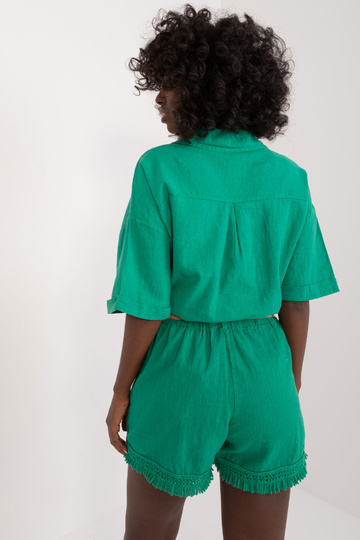 Kraťasy-DHJ-SN-5536.34X-zelené