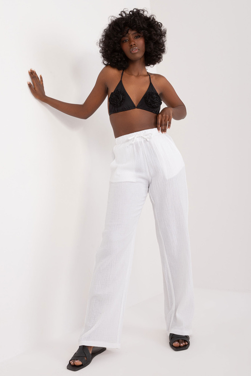 Kalhoty - D70032M62242A1 - bílé