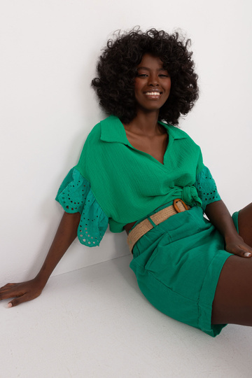 Kraťasy-DHJ-SN-2598.29X-zelené