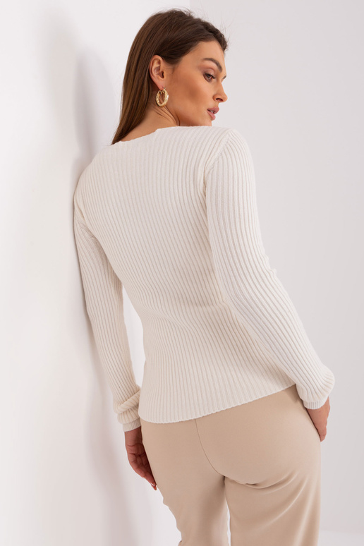Sweter-PM-SW-WJ92927A.31-ecru