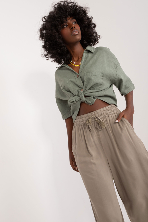 Kalhoty-D73761M62237E-khaki