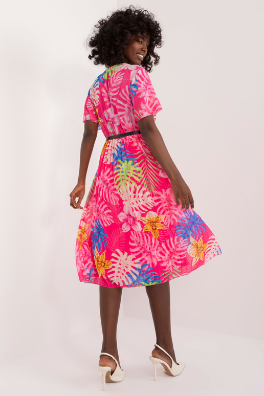 Šaty-DHJ-SK-13162-3,90-tmavě růžové