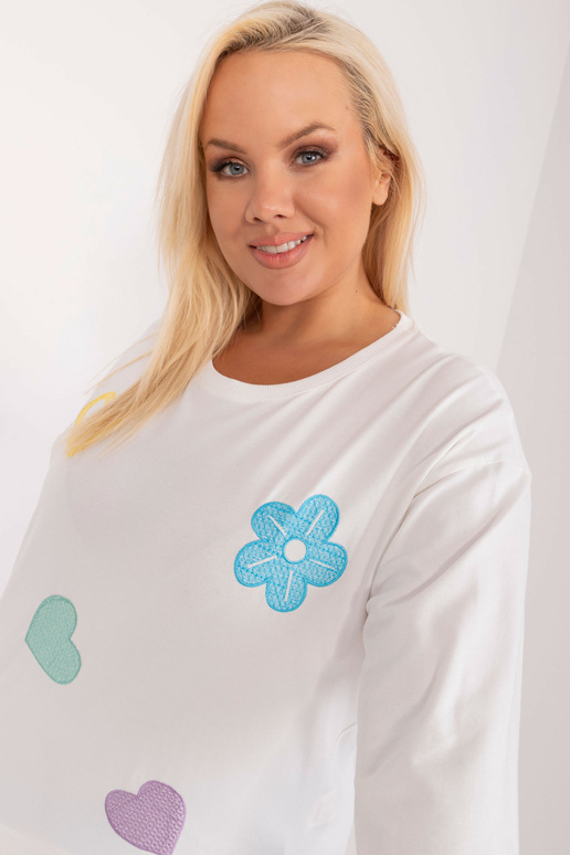 Halenka-RV-BZ-9552.07- bílá Halenka-RV-BZ-9552.07- bílá