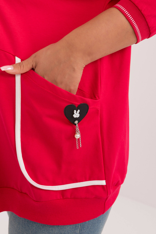 Halenka-RV-BZ-9360,85-červená