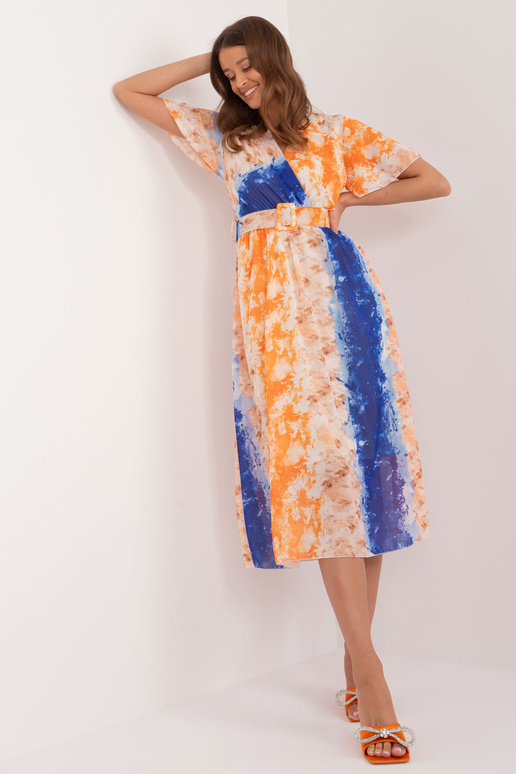 Šaty-DHJ-SK-15967-2,86-oranžové