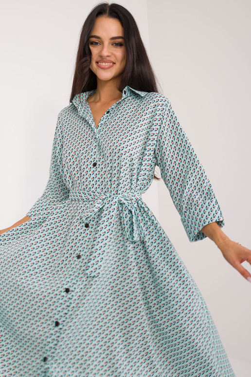 Šaty-LK-SK-509673.13- Mátová barva