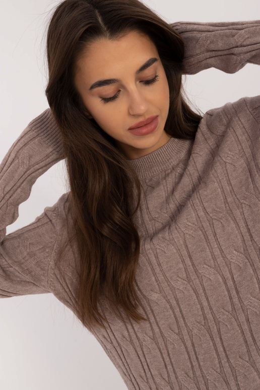 Svetr-AT-SW-2343.88-tmavě béžový