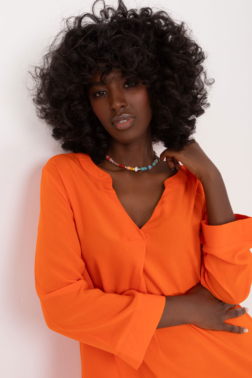 Šaty-D73761M30430A-oranžové