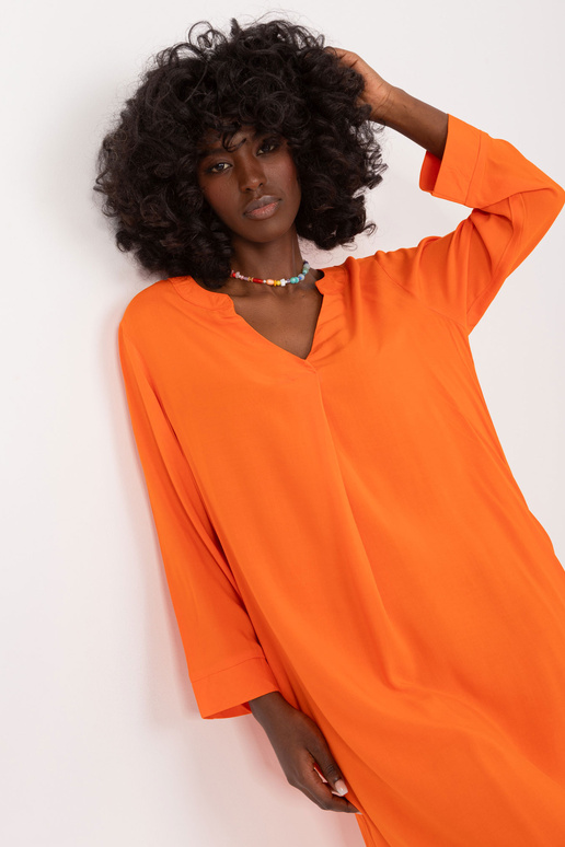 Šaty-D73761M30430A-oranžové