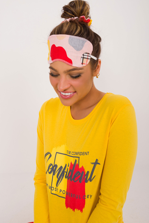 Piżama-CLM-PI-90165/2615.25-żółty