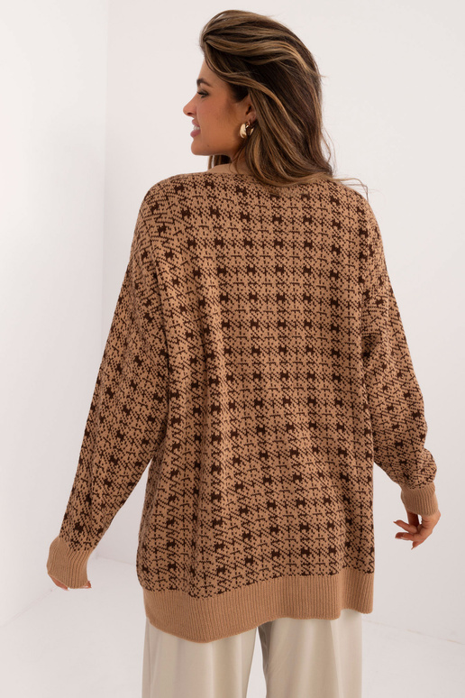 Svetr-BA-SW-0533.21- Béžová barva