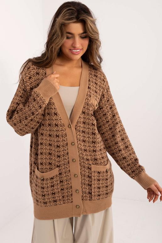 Svetr-BA-SW-0533.21- Béžová barva