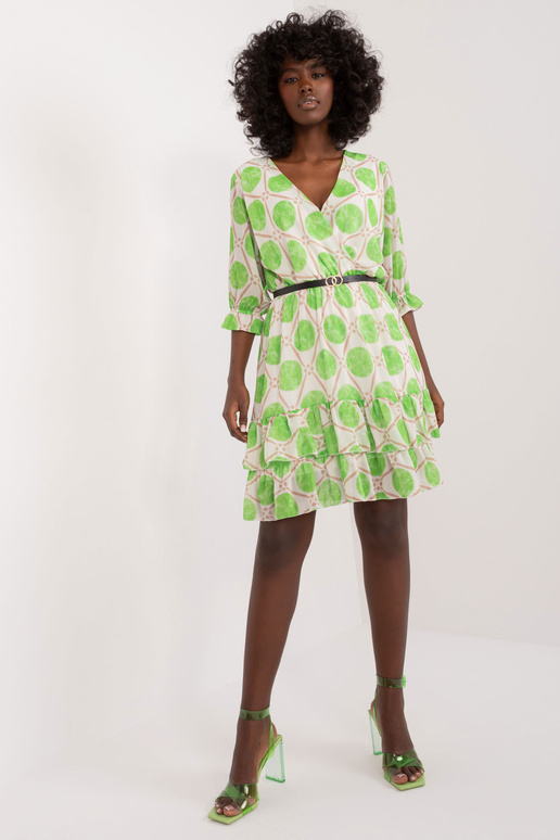 Šaty-DHJ-SK-17370.83-světle zelené