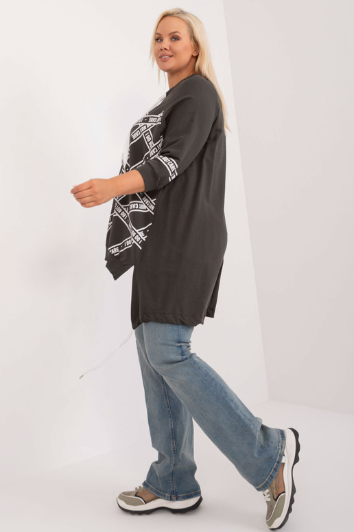Tunika-RV-TU-7598,94-tmavá khaki