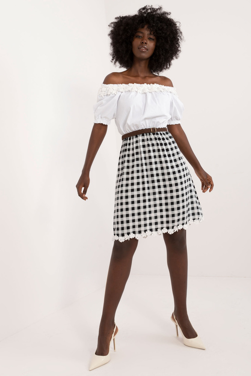 Šaty-LK-SK-506358.21P- bílá