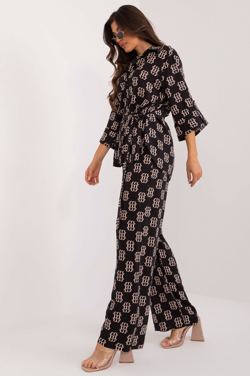 Komplet- LK-KMPL-509703.03X-černo-béžová