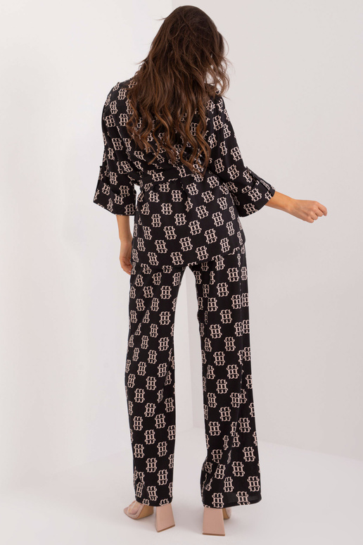 Komplet- LK-KMPL-509703.03X-černo-béžová