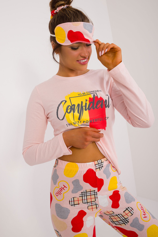 Piżama-CLM-PI-90165/2614.32-jasny różowy Piżama-CLM-PI-90165/2614.32-jasny różowy