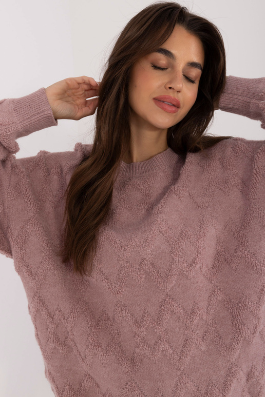Svetr-AT-SW-2361.61-světle fialový
