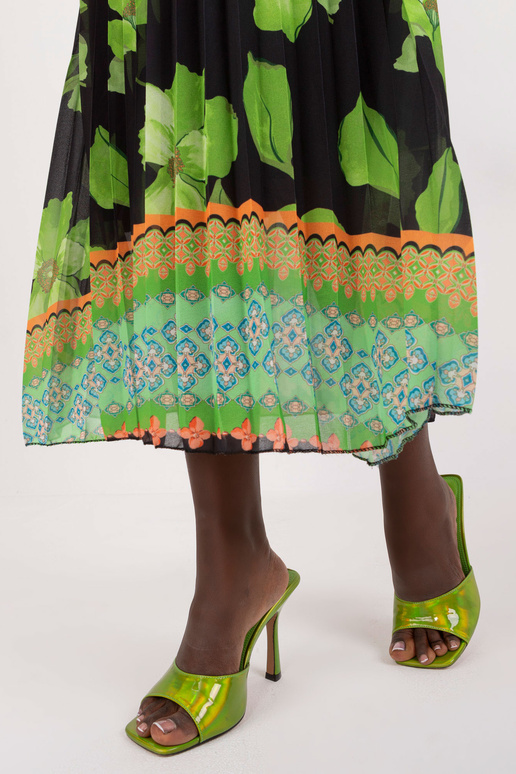 Šaty-DHJ-SK-11331-5.19-černo-zelené