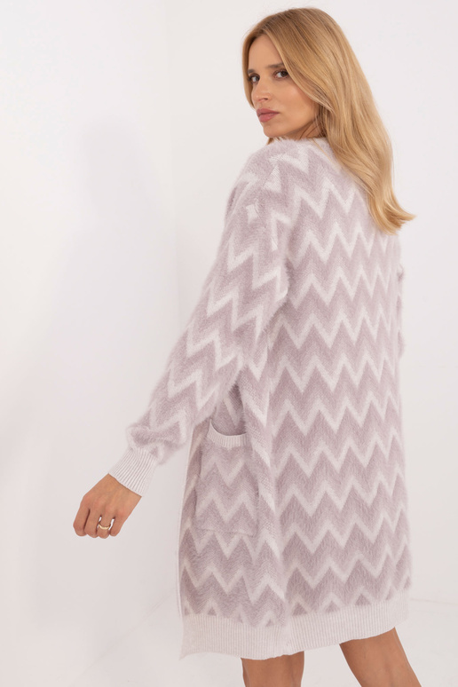 Cardigan-AT-SW-2340-A.00-světle fialová