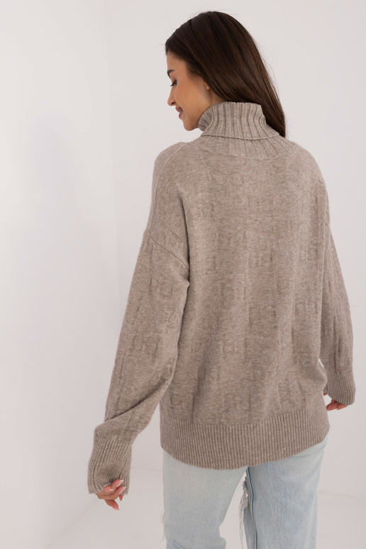 Svetr-AT-SW-2342-1,35-tmavě béžový