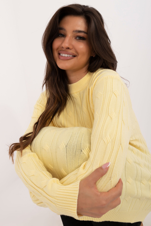 Svetr-AT-SW-2343.88-světle žlutý