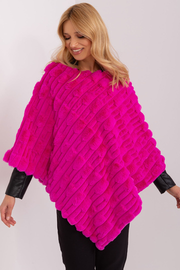 Poncho-AT-PN-2347.16-fuksjowy