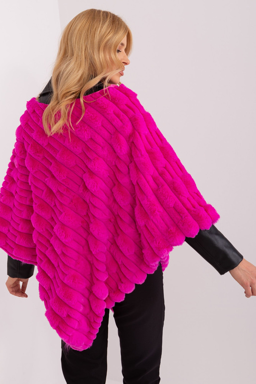 Poncho-AT-PN-2347.16-fuksjowy