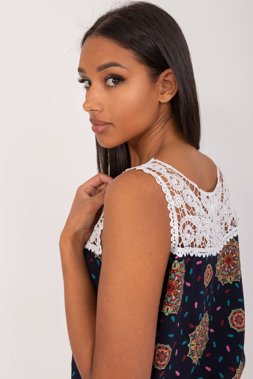 Crop top styl košile...