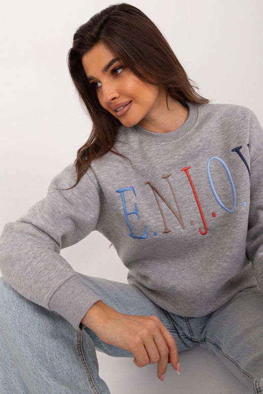 Mikina - D10606BA02565C - šedá