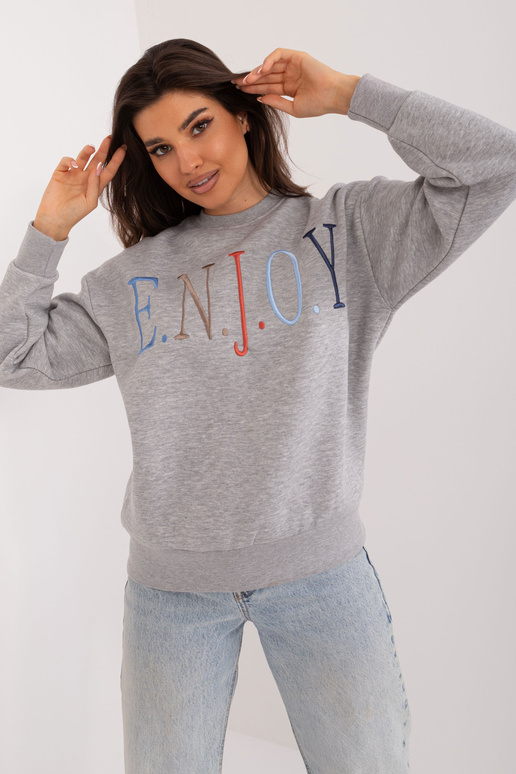 Mikina - D10606BA02565C - šedá