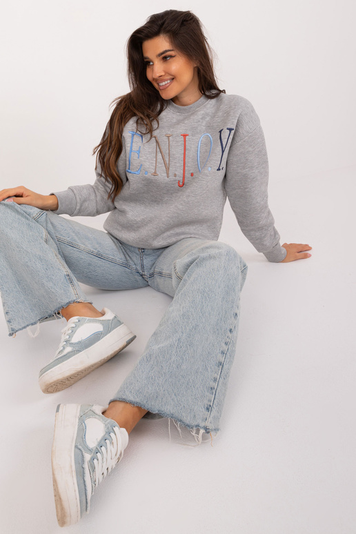 Mikina - D10606BA02565C - šedá