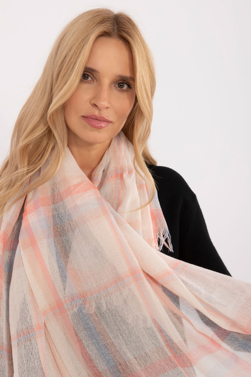 šátek -AT-CH-21218.91-světle béžová