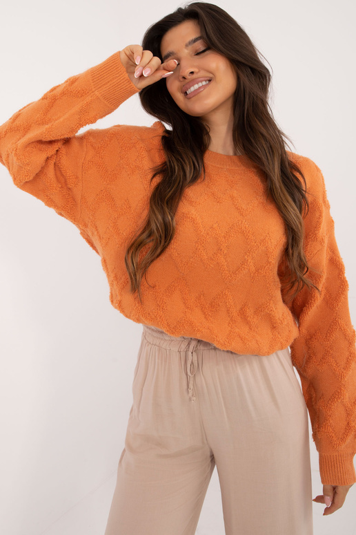 Svetr-AT-SW-2361.61-oranžový