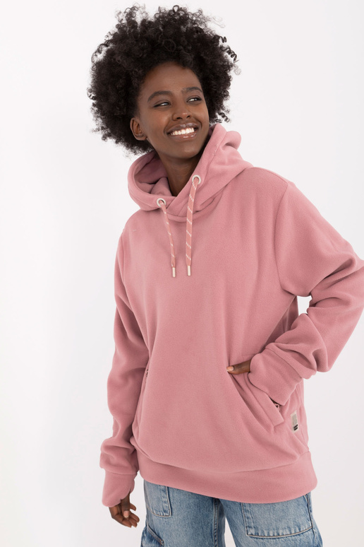 Mikina - D20005M02627B2 - tmavě růžová