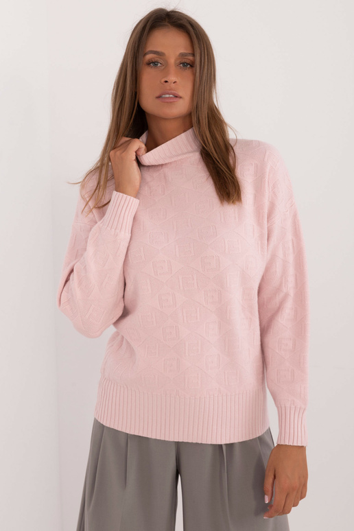 Svetr-AT-SW-2339.54-světle růžový