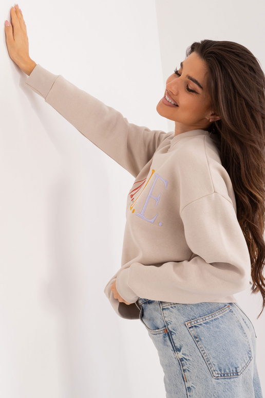 Mikina - D10606BA02565C - béžová