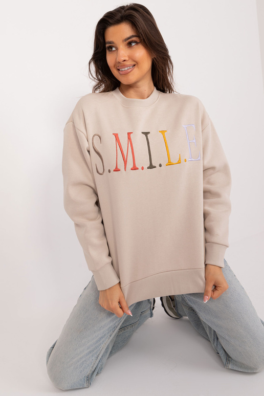 Mikina - D10606BA02565C - béžová