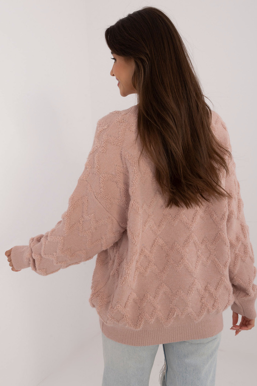 Svetr-AT-SW-2361.61-tmavě růžový