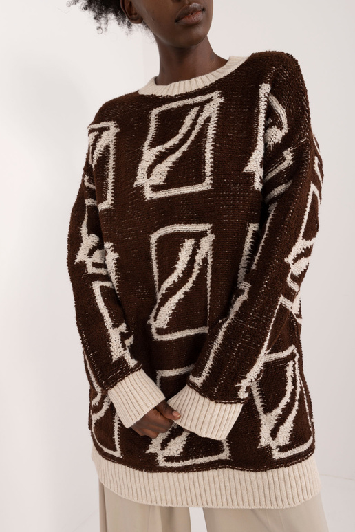 Svetr-BA-SW-0277.02-tmavě hnědý